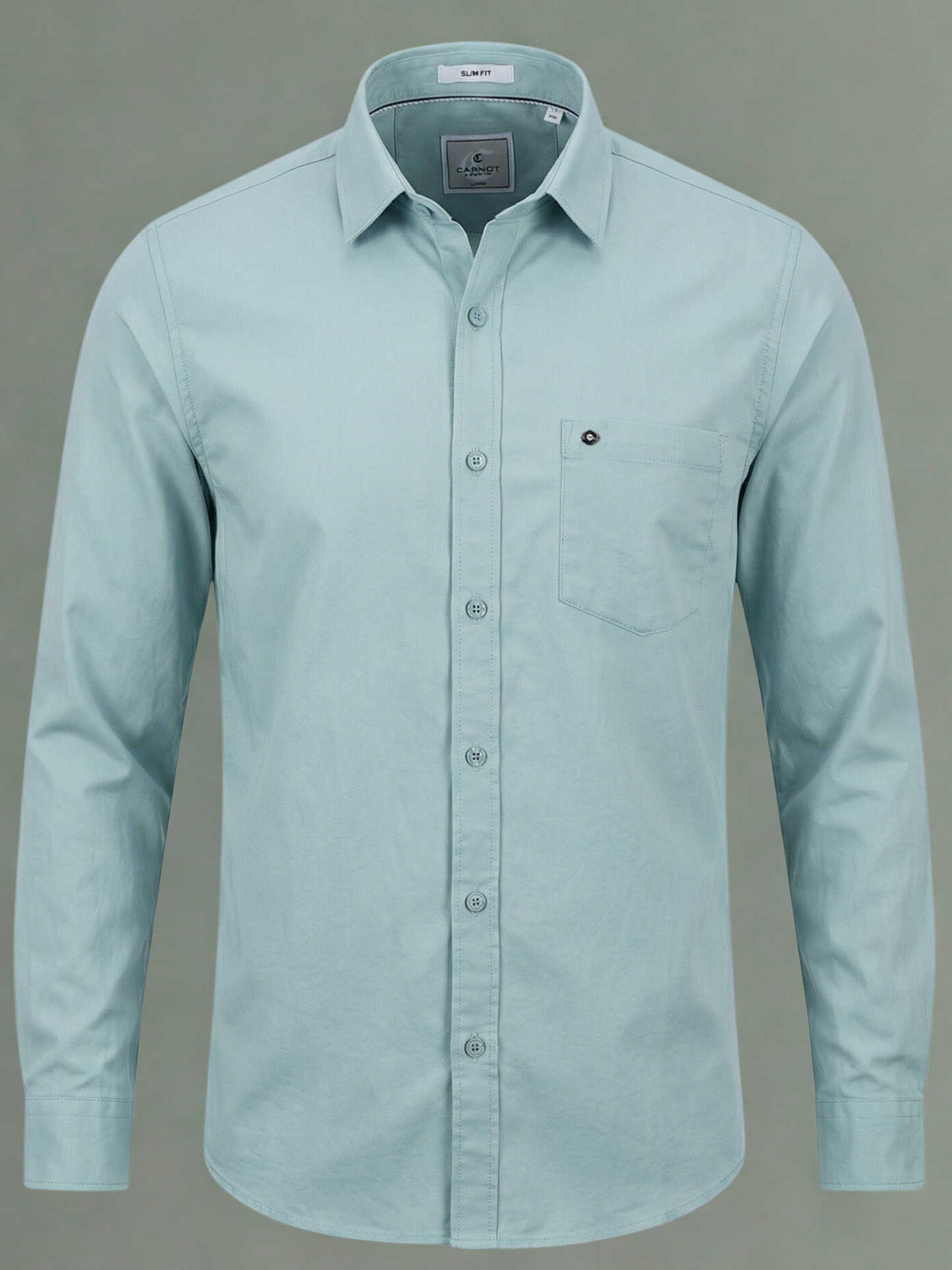 100% Cotton Twill green Shirt