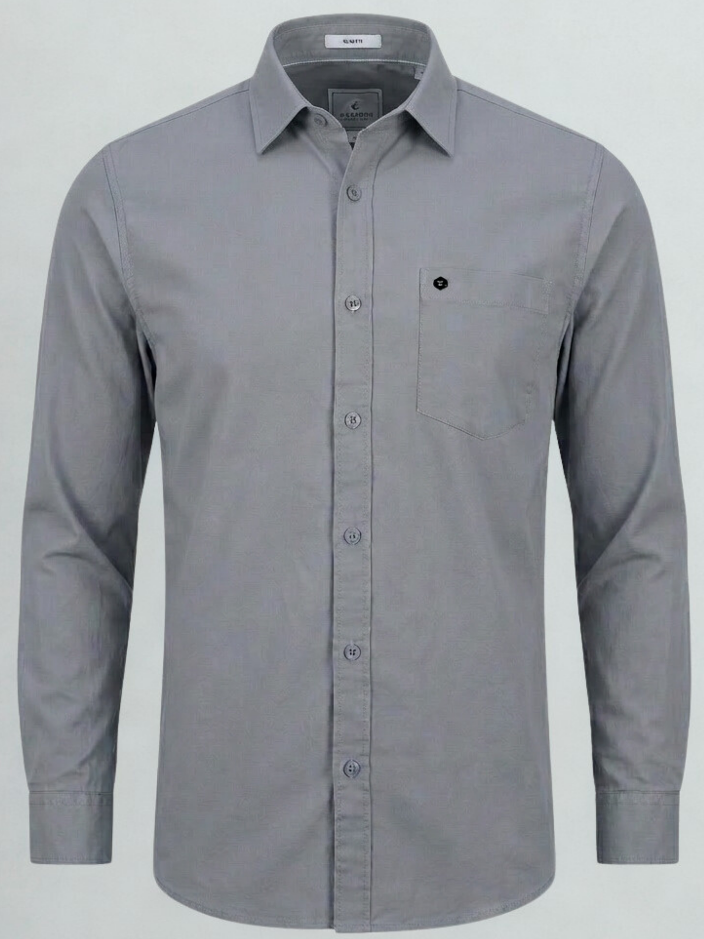 100% Cotton Twill grey Shirt