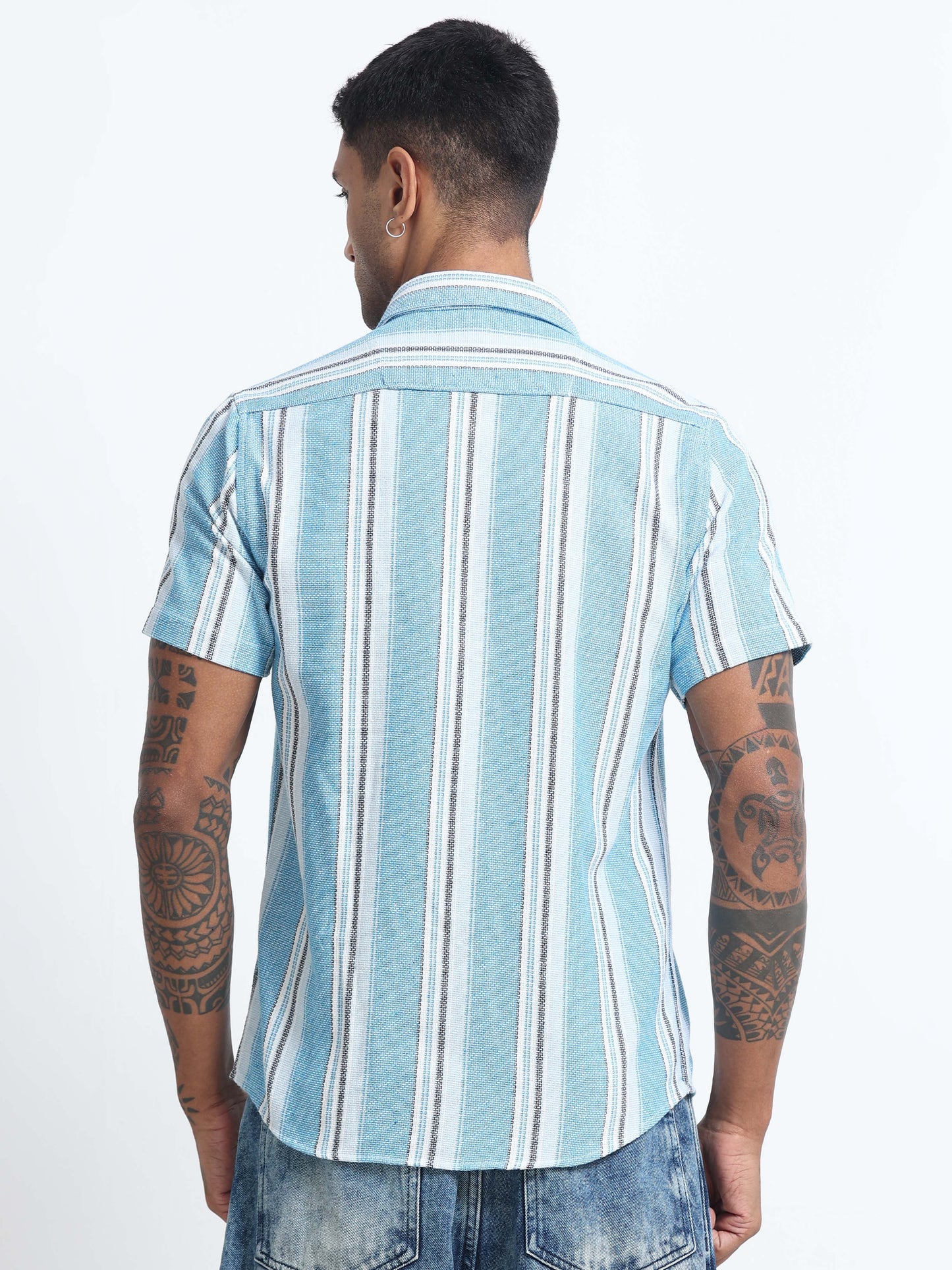 Mocklino Stripes blue Shirt