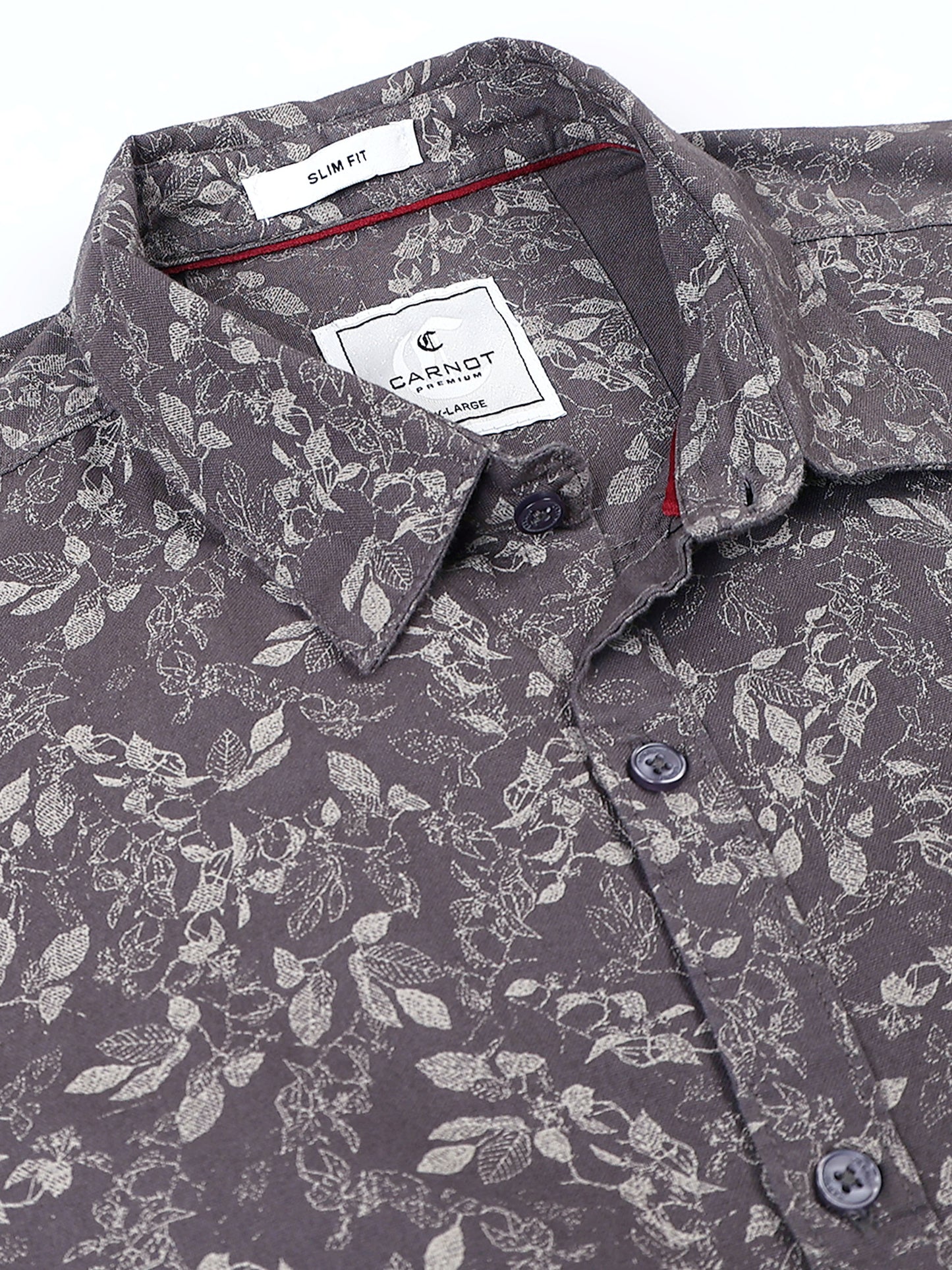 100% Cotton Oxford Print green Shirt