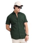 Stripes Green Shirt