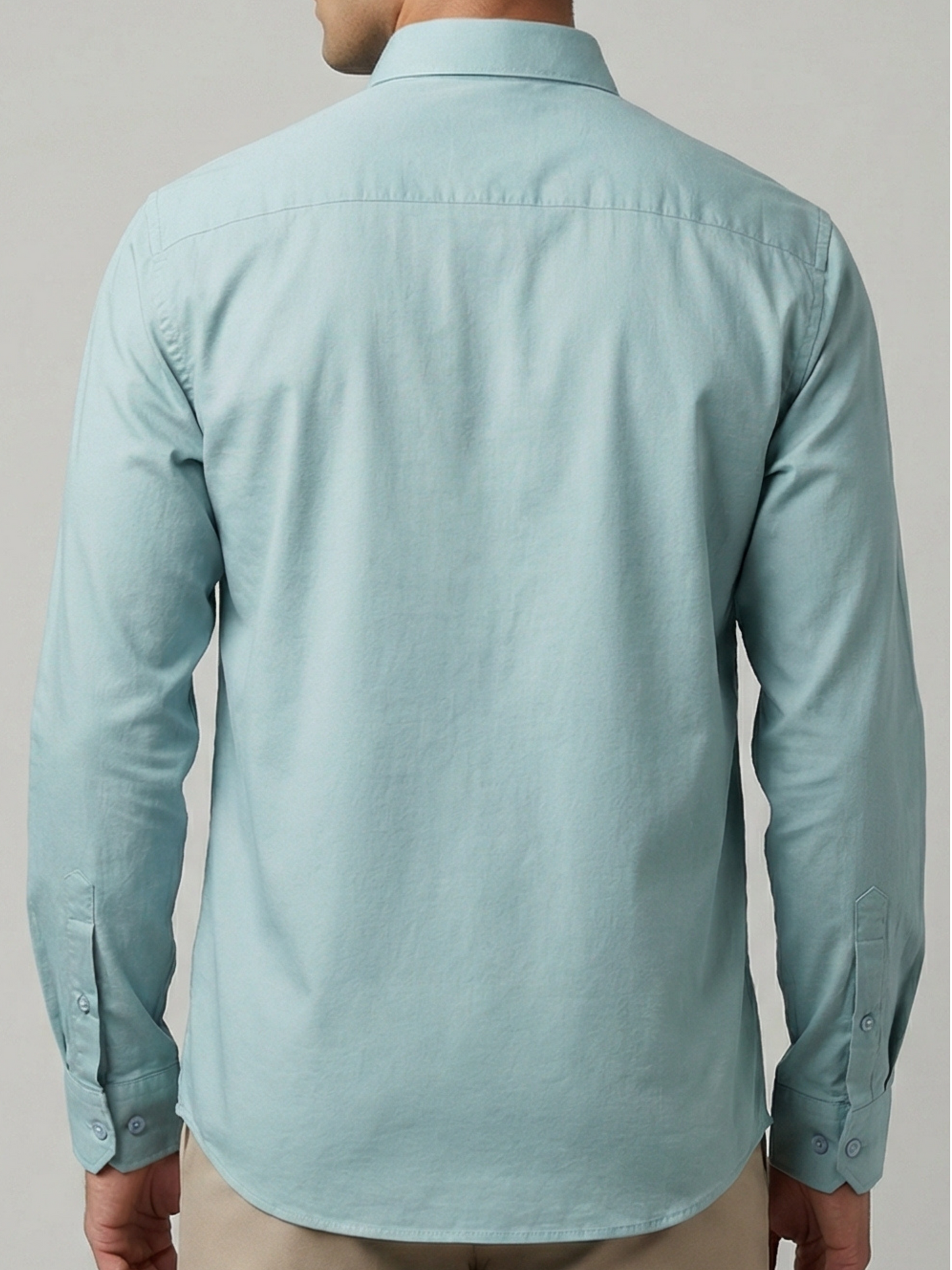 100% Cotton Twill green Shirt