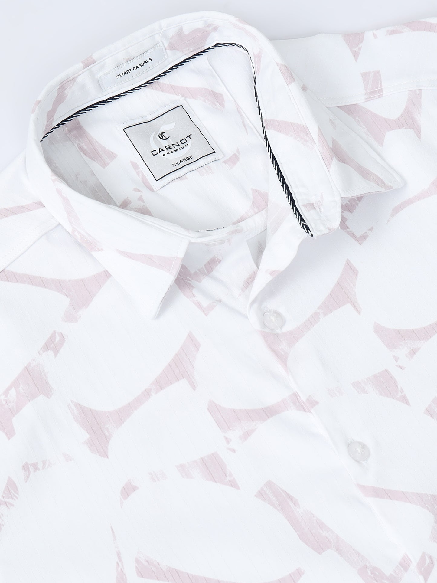 Satin Floral Print pink Shirt