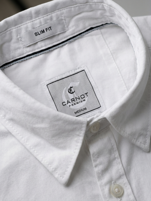 100% Cotton Twill white Shirt