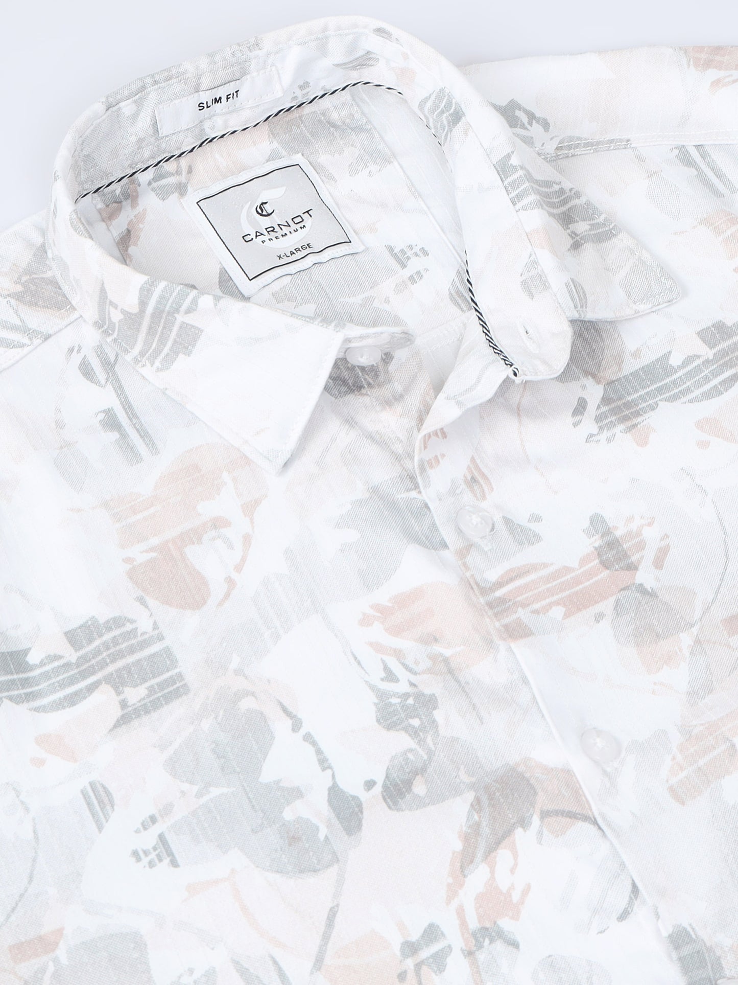 Satin Floral Print pink Shirt