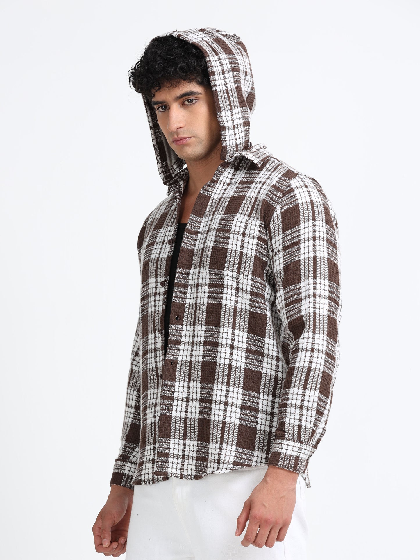 Checks hood Off-white Shirt