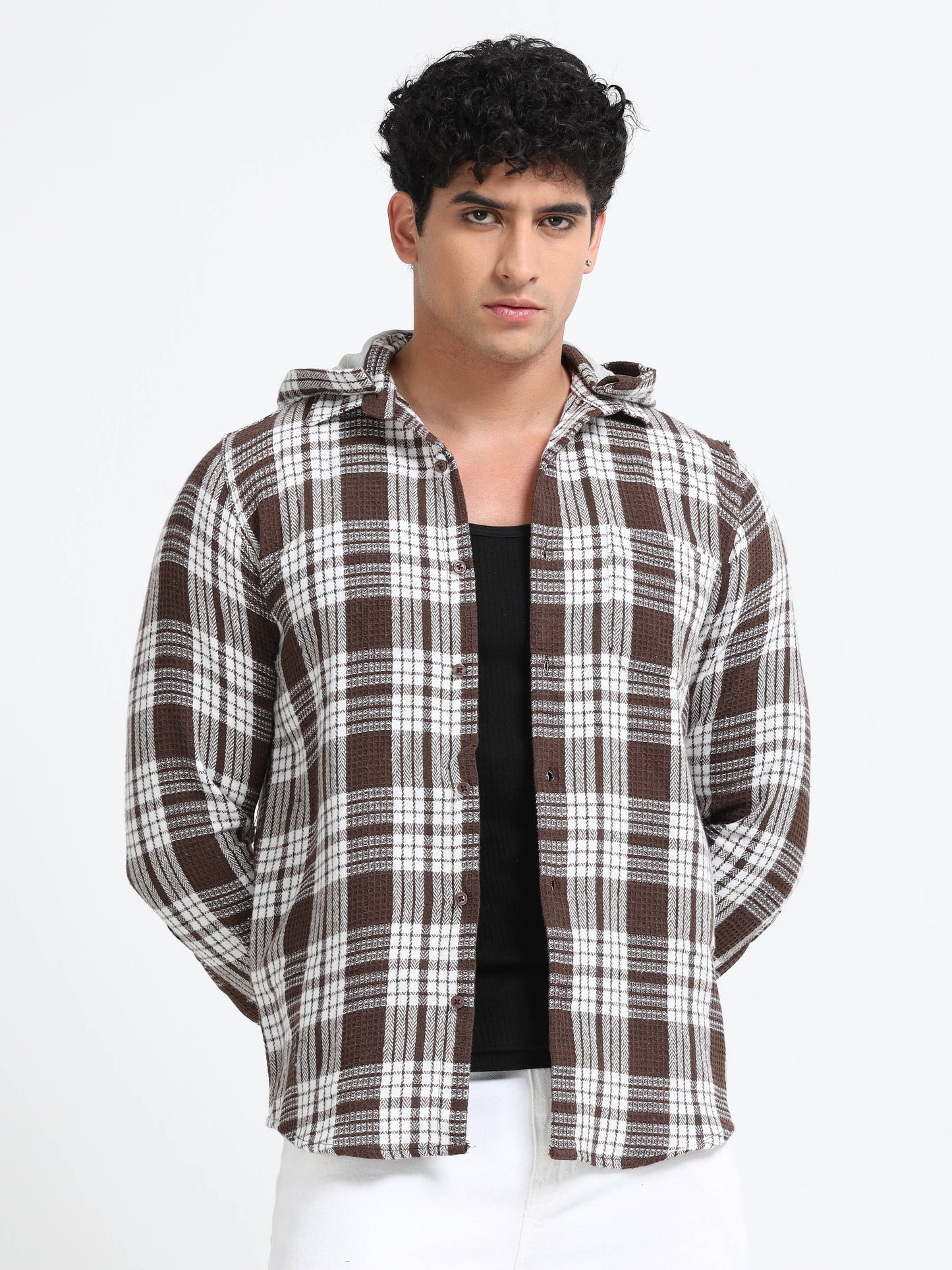 Checks hood Off-white Shirt