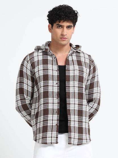 Checks hood Off-white Shirt