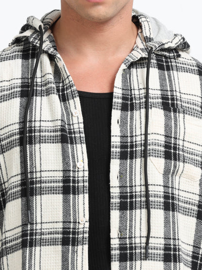 Stripes hood Off-white Shirt