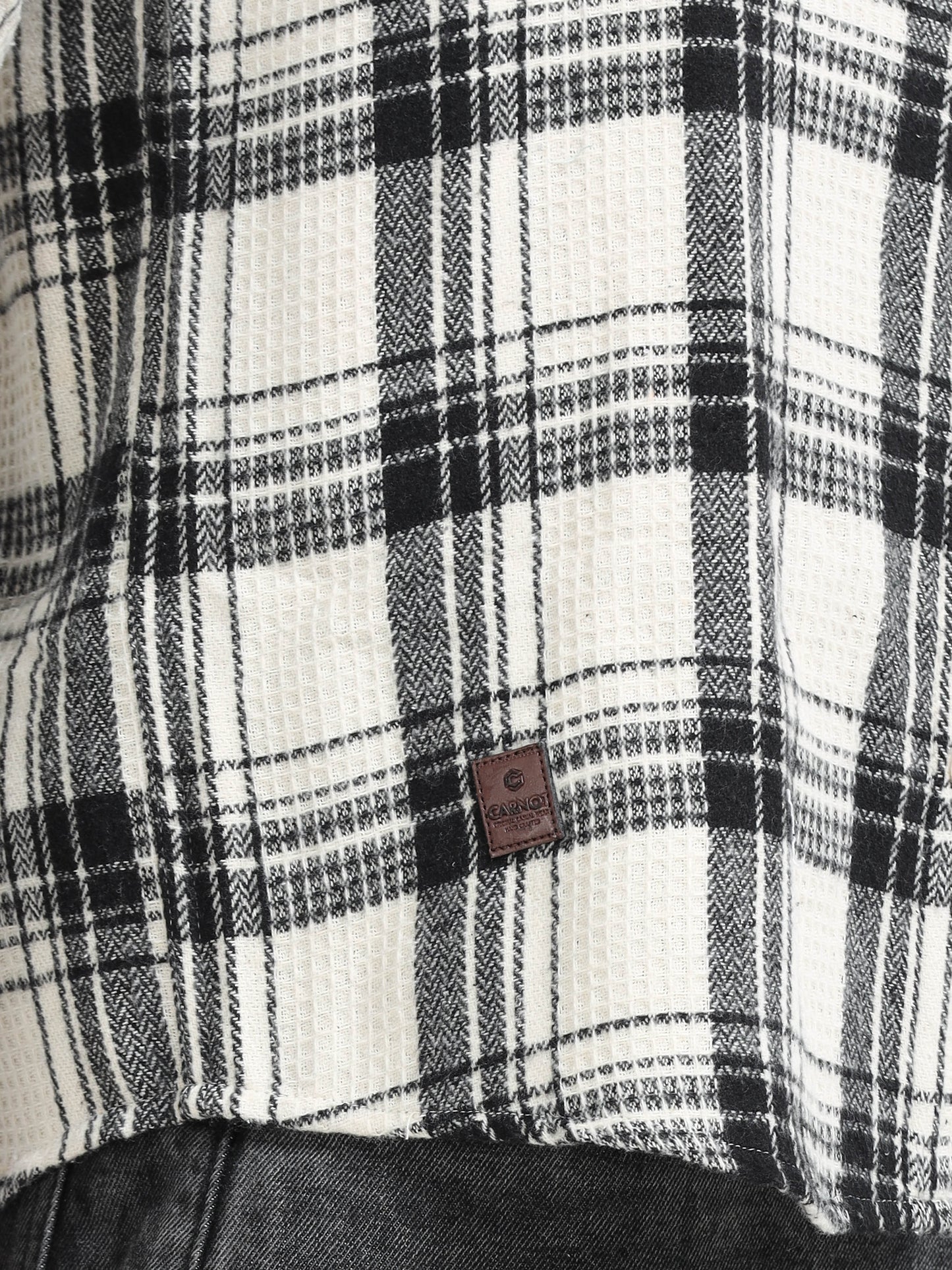 Stripes hood Off-white Shirt
