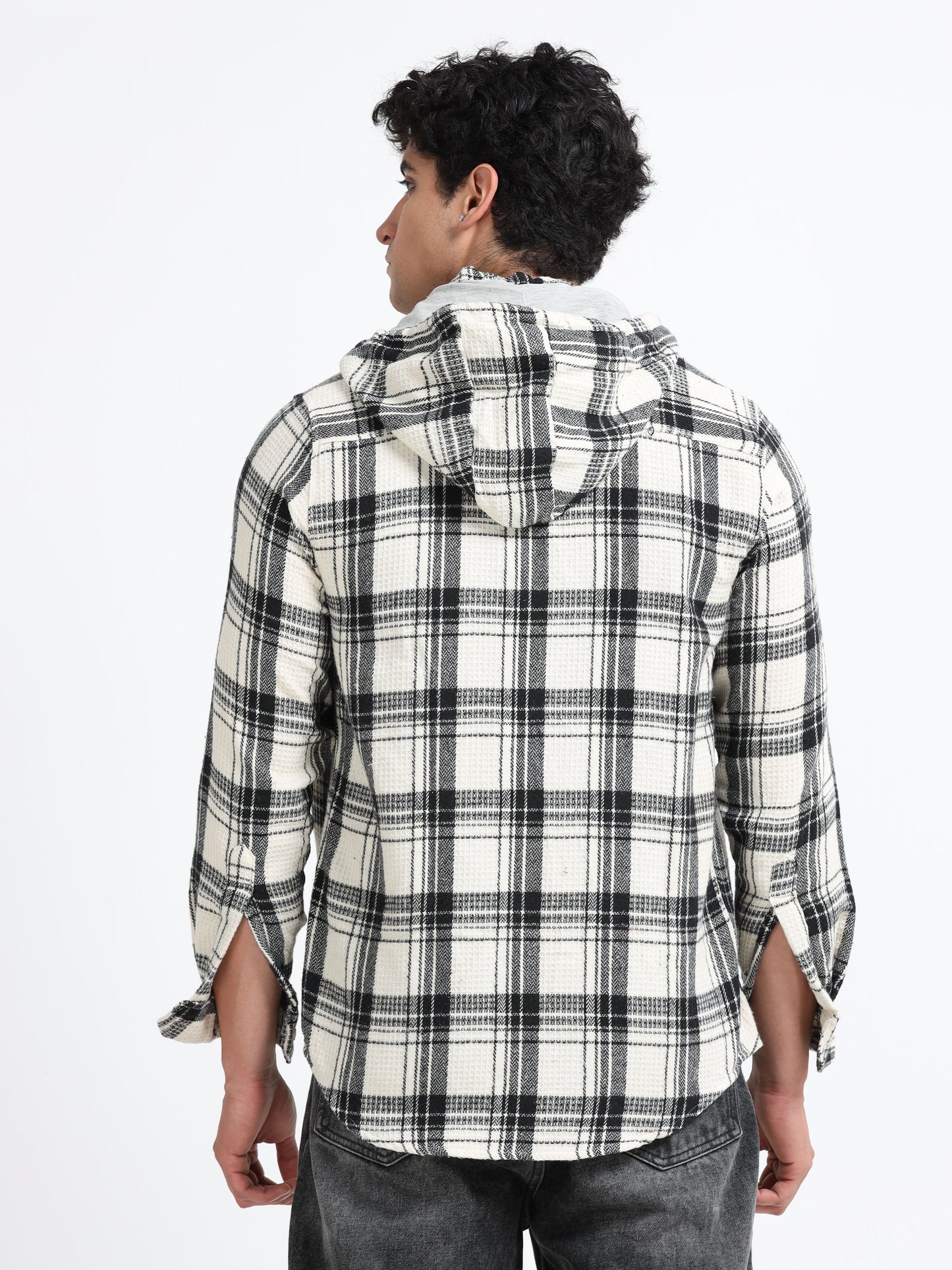 Stripes hood Off-white Shirt