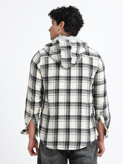 Stripes hood Off-white Shirt