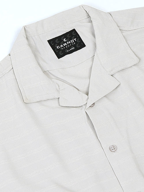 Drop Shoulder Grey Shirt