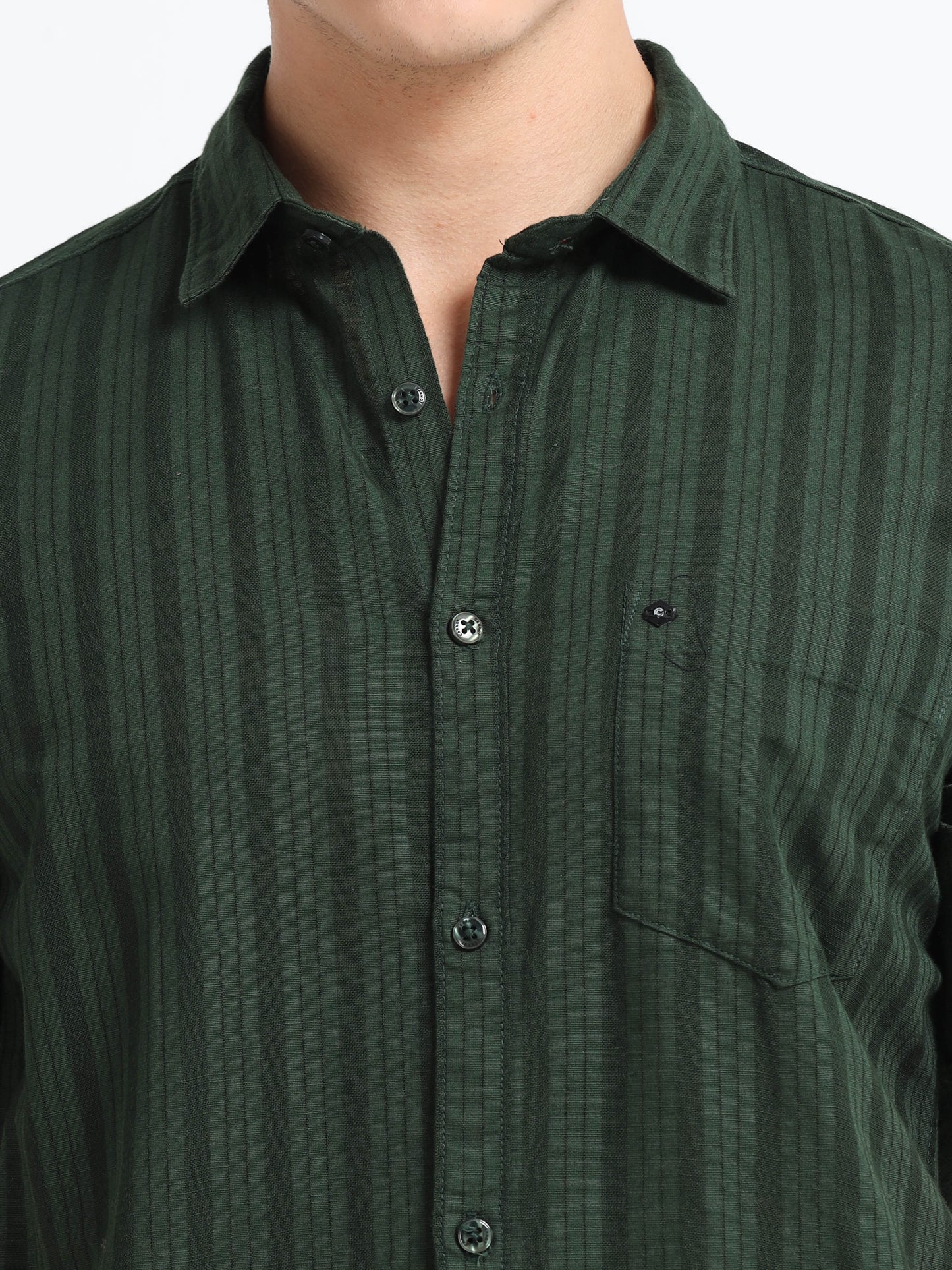 Stripes Green Shirt