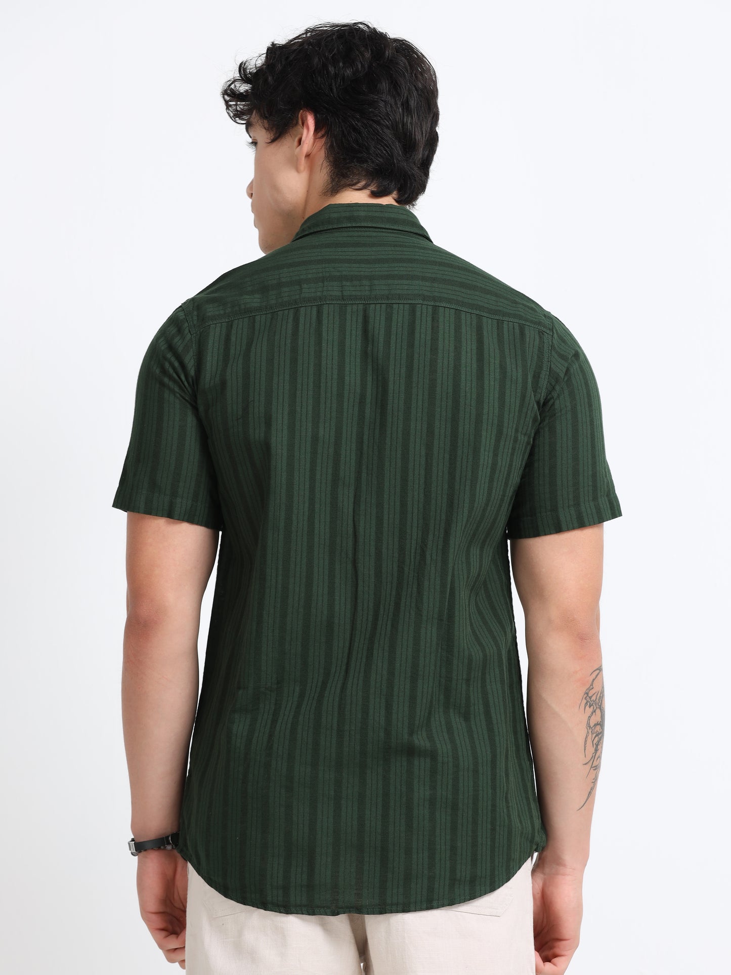 Stripes Green Shirt