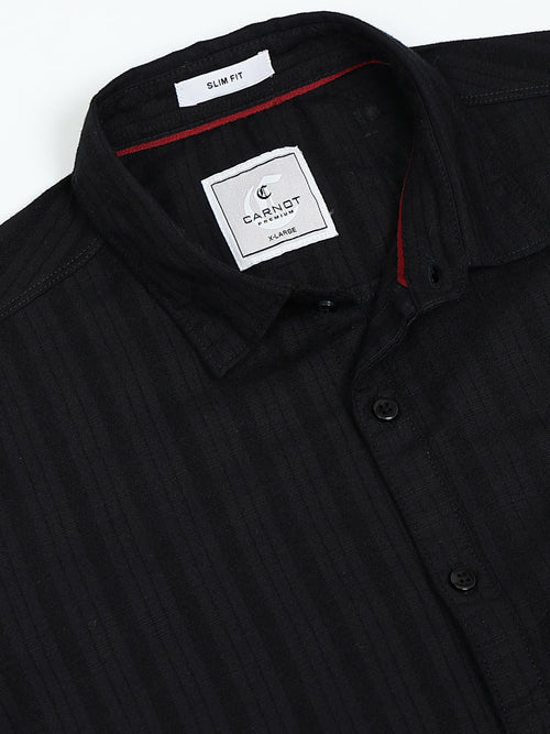 Stripes Black Shirt