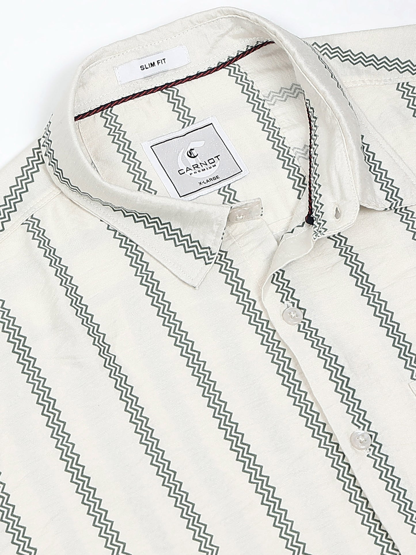 Lycra stripes polo green Shirt